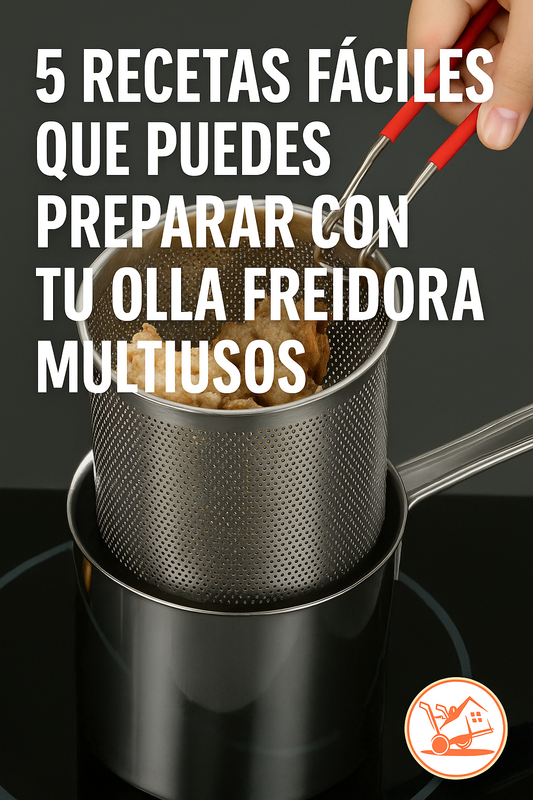5 recetas fáciles que puedes preparar con tu olla freidora multiusos