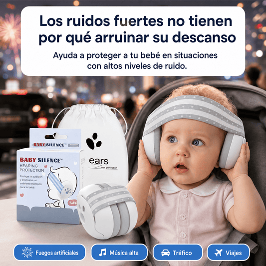 BabySilence™ | Protectores Auditivos para Bebés