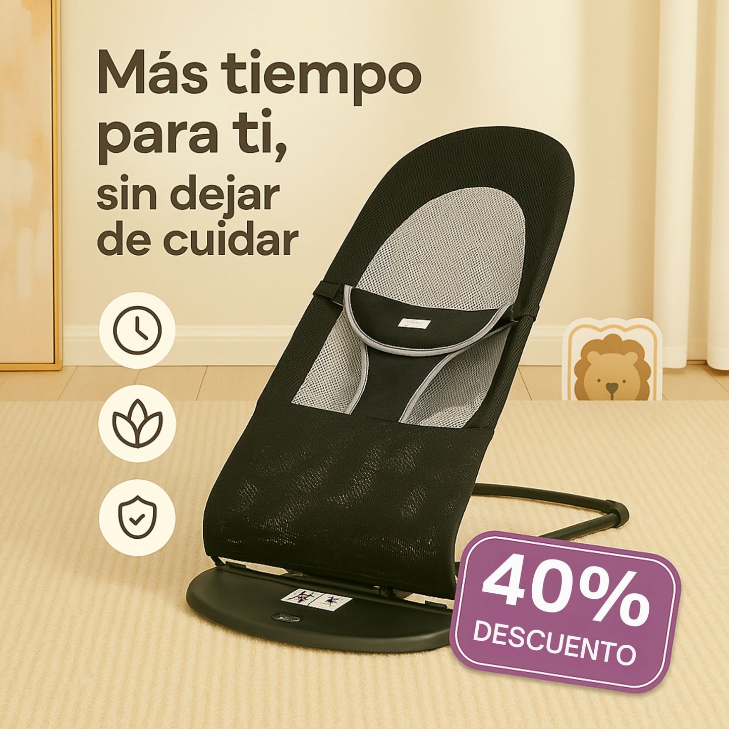 Silla Mecedora para Bebes & Niños👶