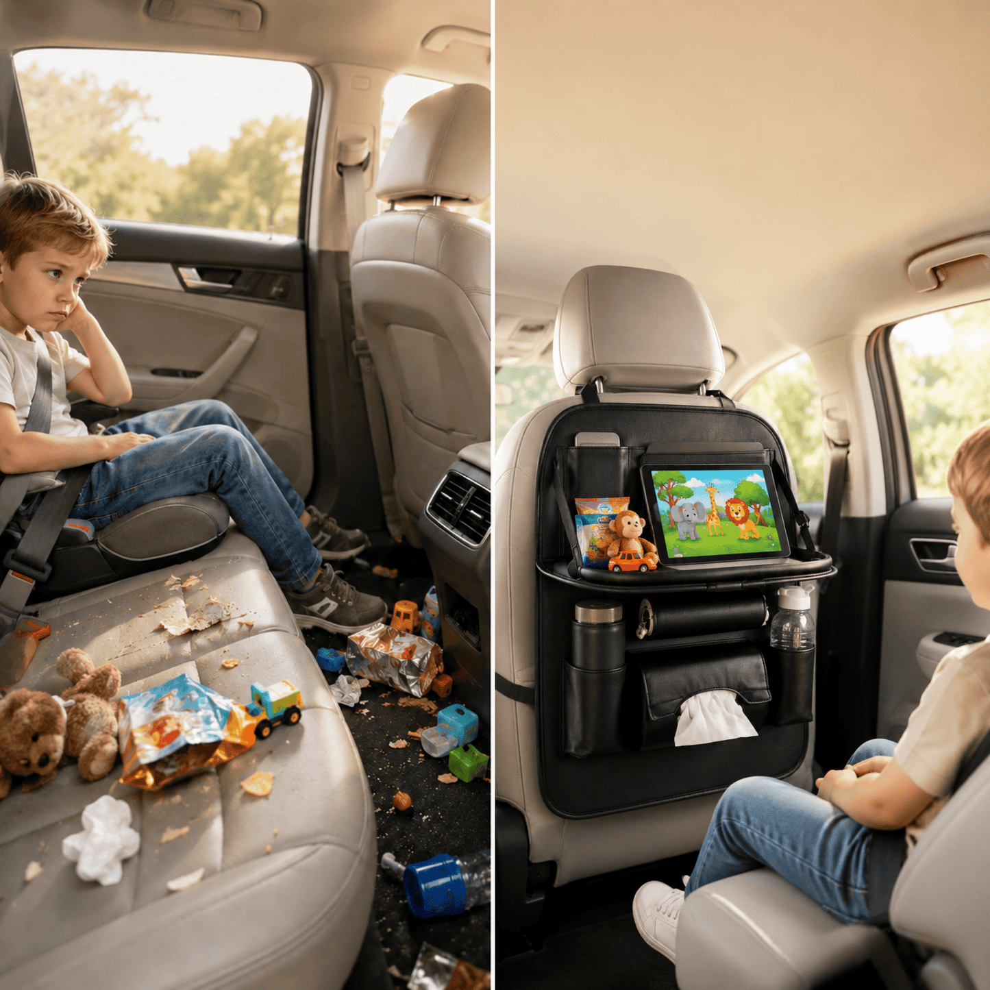 Organizador de Carro para Niños & Viajes👶