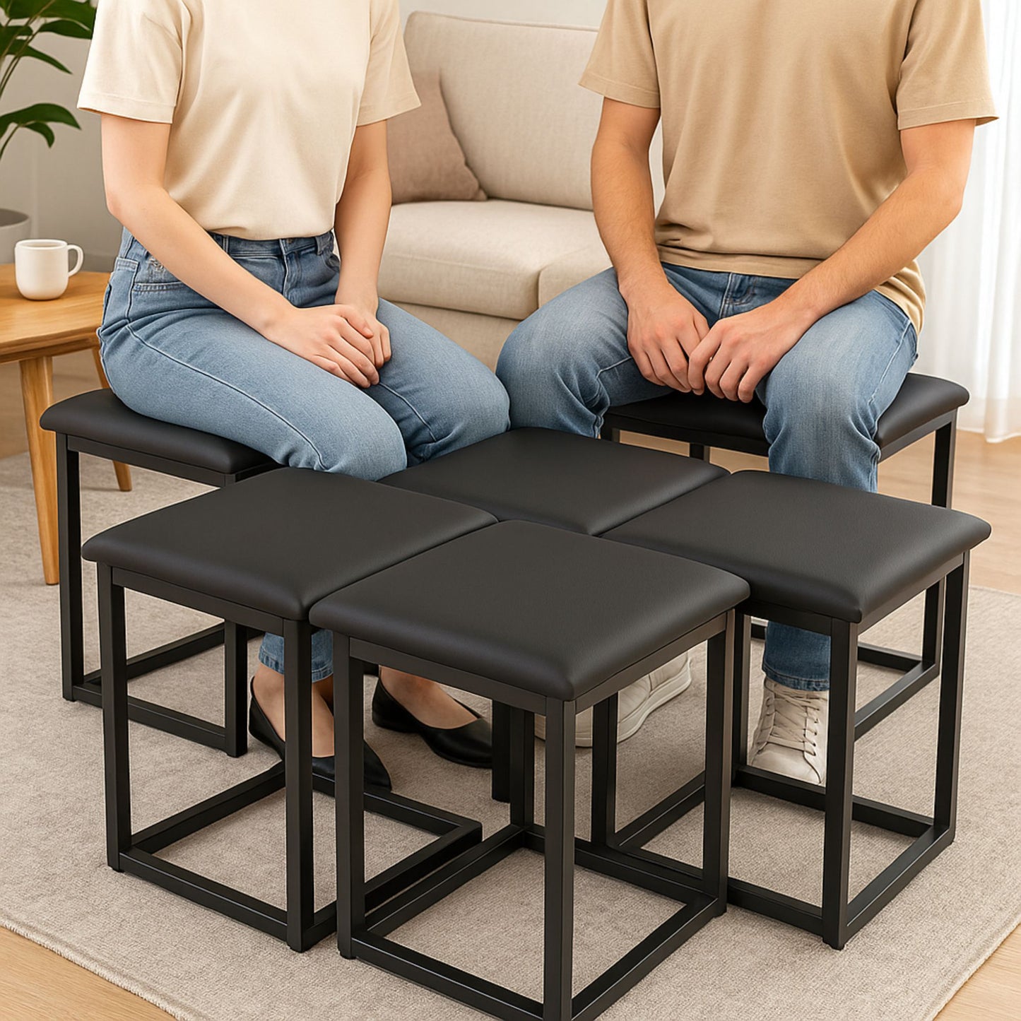 Silla Cubo Desmontable 5 En 1