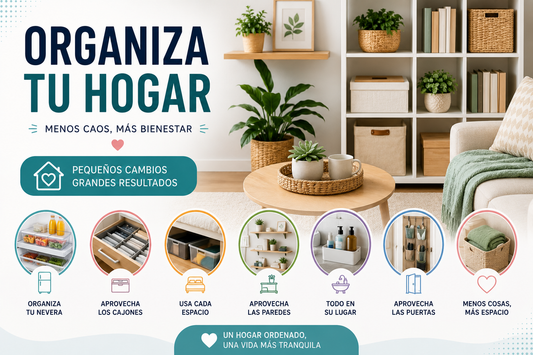 Cómo organizar una casa pequeña: 25 ideas para aprovechar cada espacio