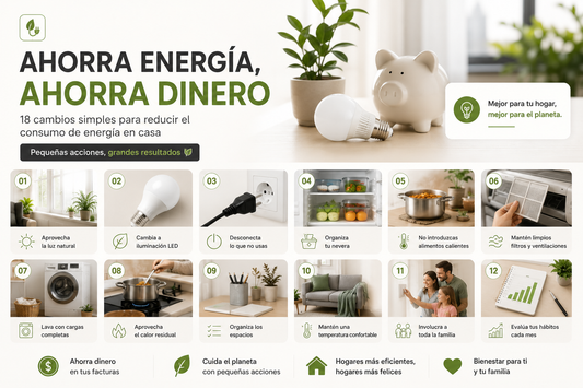 Cómo reducir el consumo de energía en casa: 20 consejos para ahorrar dinero todos los meses