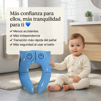 Asiento de Inodoro Portátil para Niños