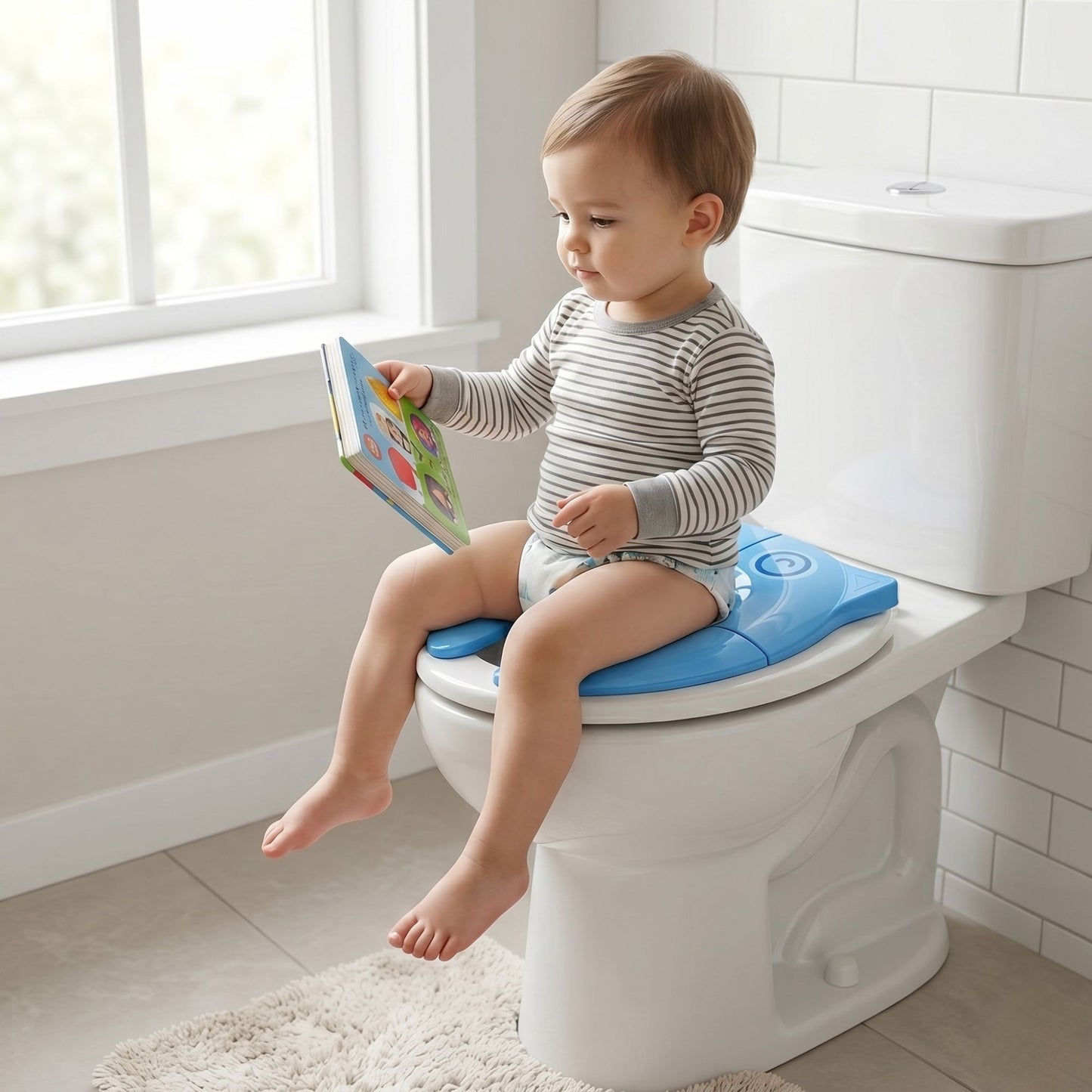 Asiento de Inodoro Portátil para Niños