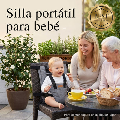 Silla Portátil Segura para Bebé