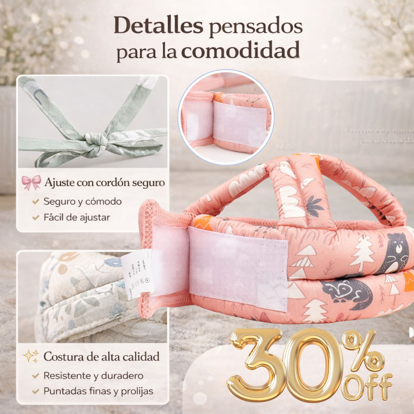 Protector de Cabeza para Bebé