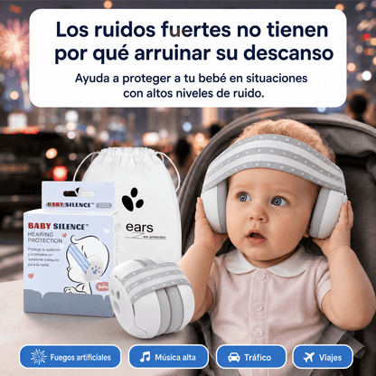 BabySilence™ | Protectores Auditivos para Bebés