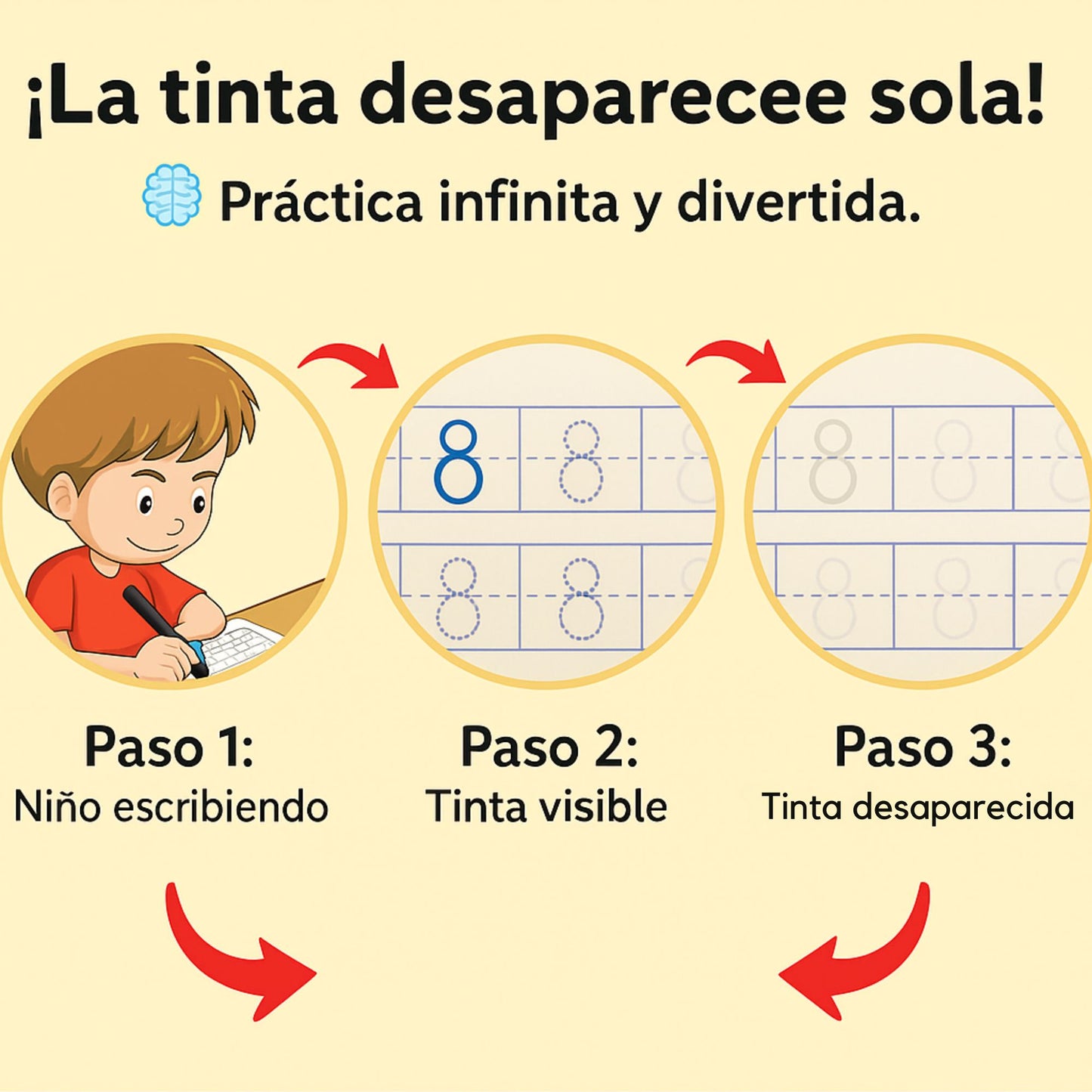 4 Libros De Caligrafía para Niños