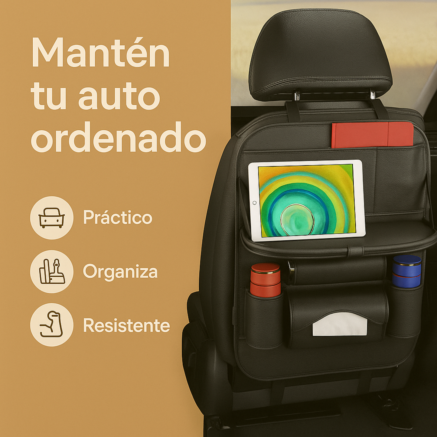 Organizador de Carro para Viajes & Bebés👶