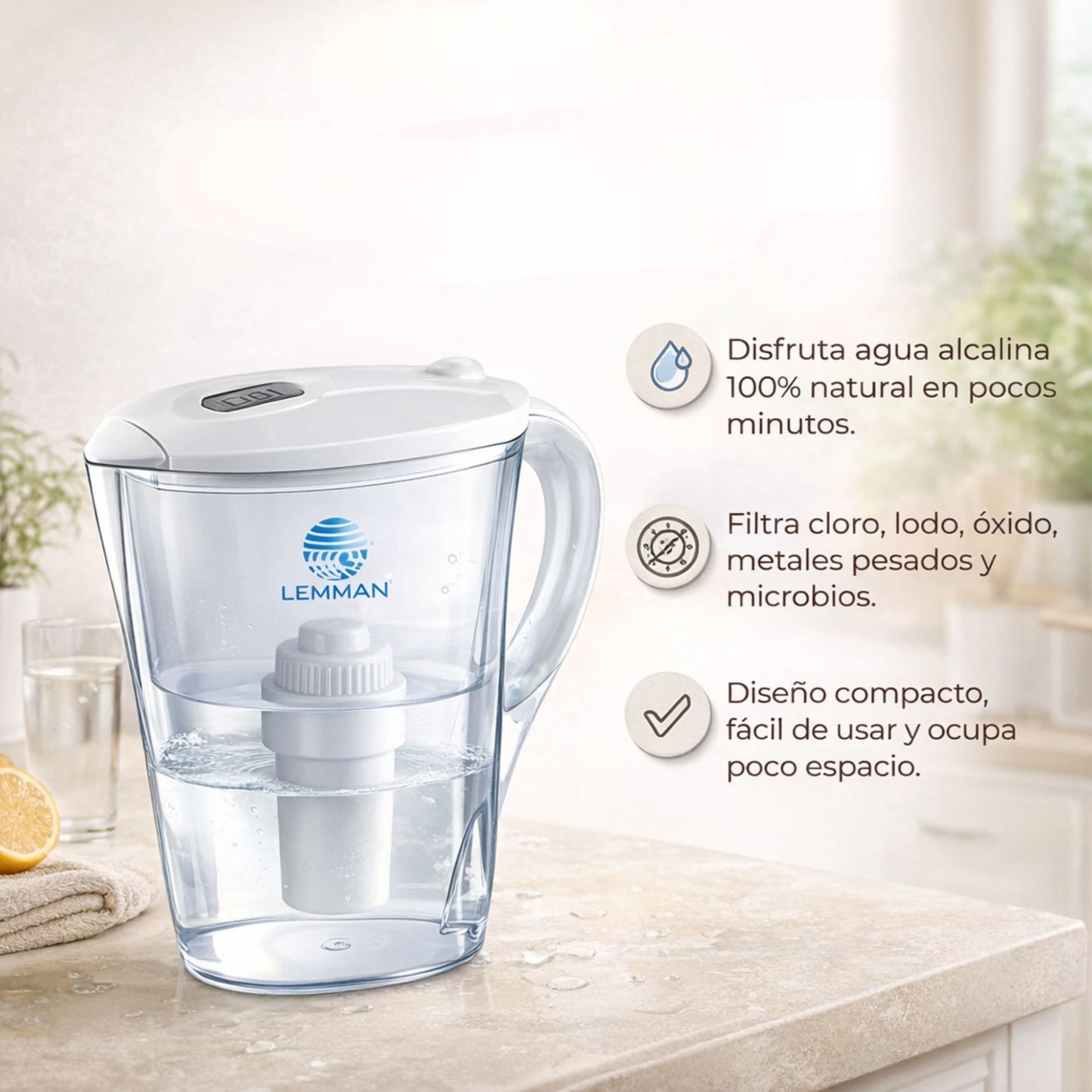 Jarra Purificadora de Agua