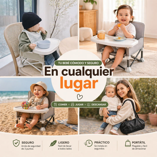 Comedor Viajero Portátil para Bebé