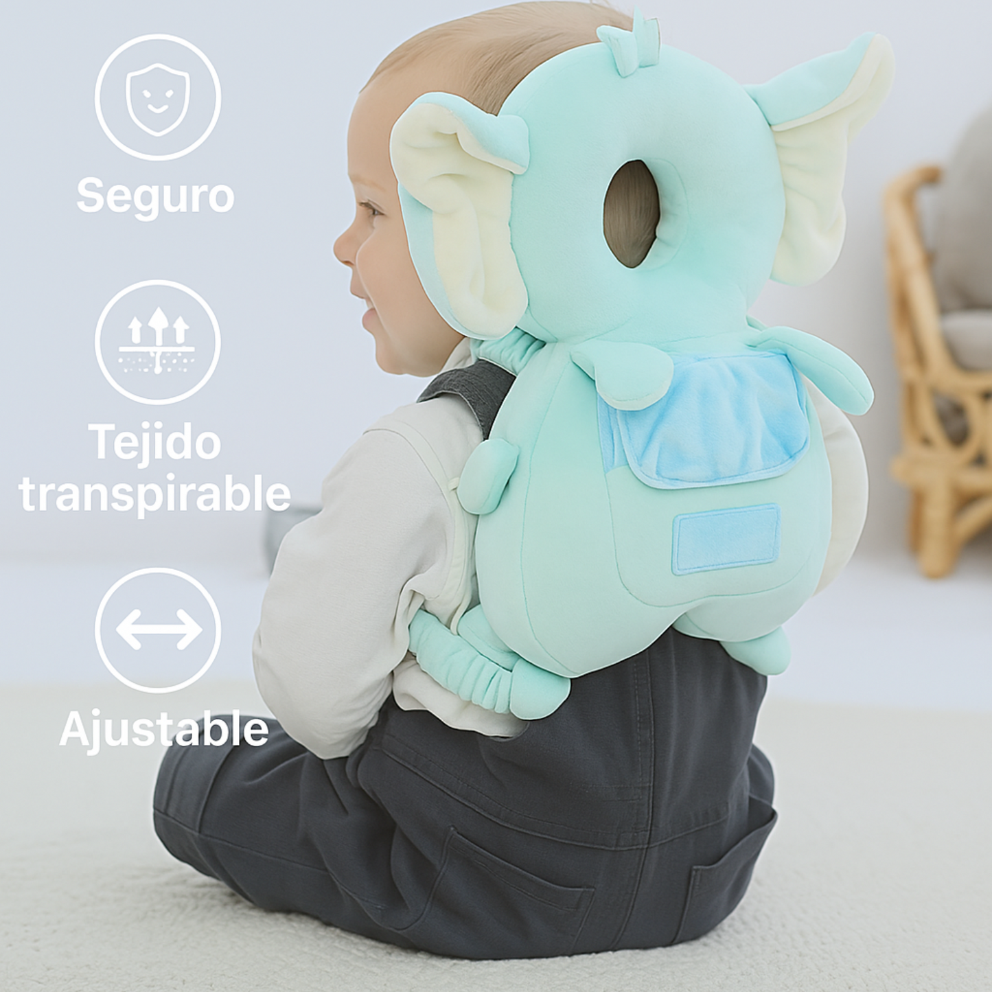 Protector Antigolpes para Bebé 👶
