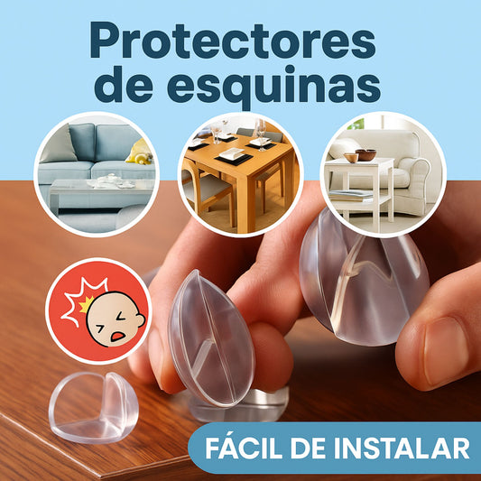 Protectores de Esquinas Transparentes (Set x4)