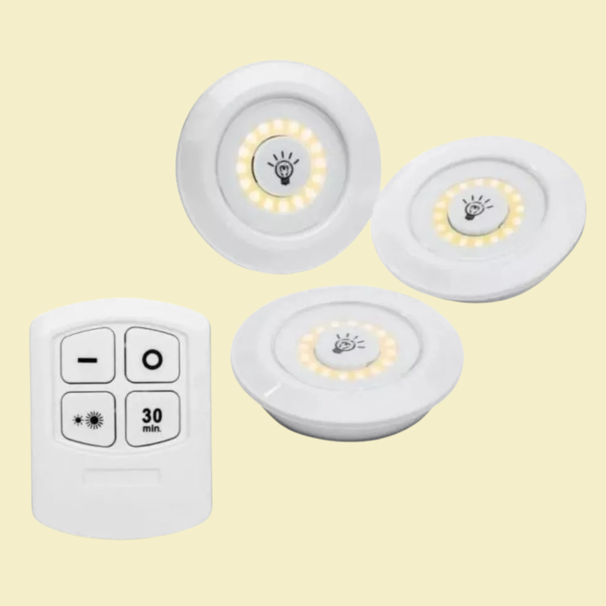 3 Luces LED de Emergencia💡