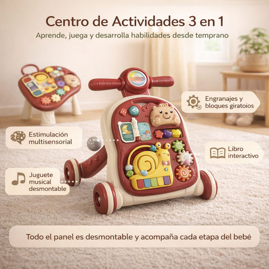 Caminador 3 En 1 para Bebé