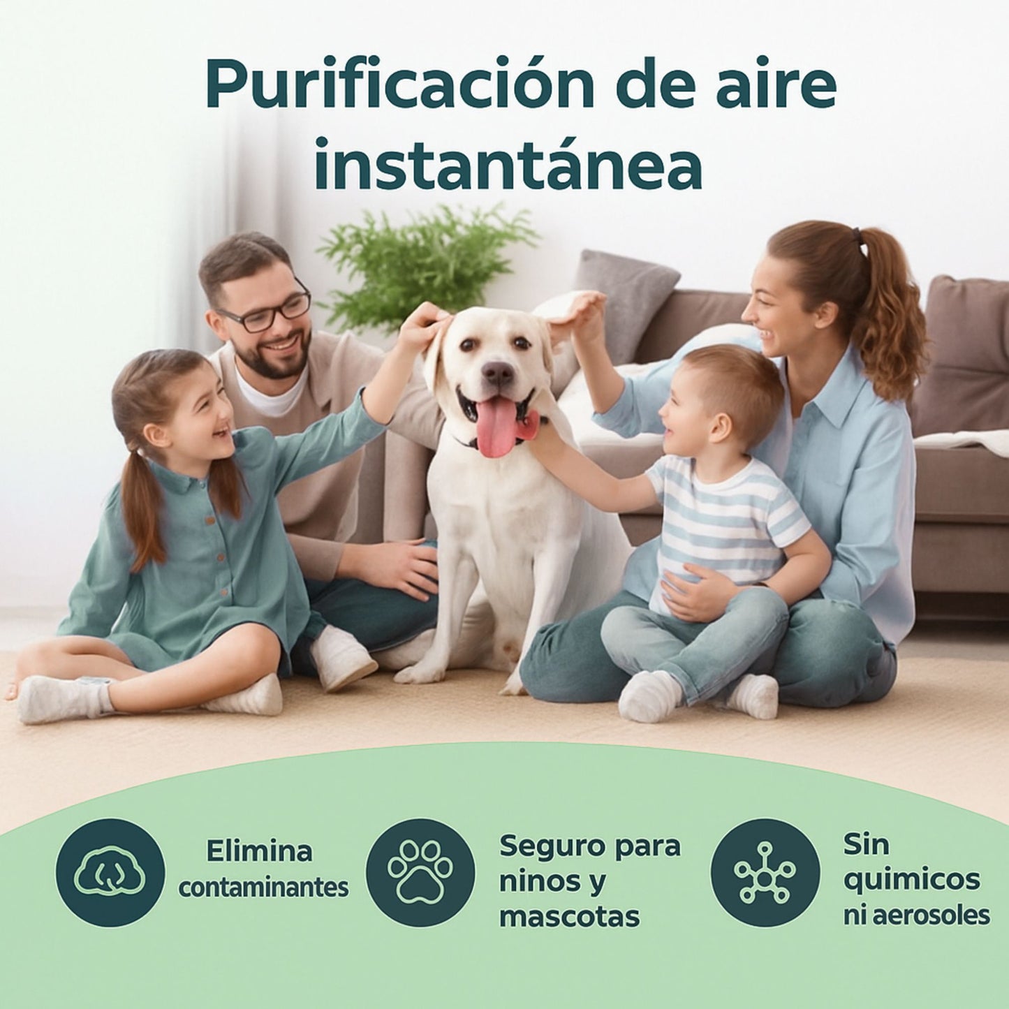 Purificador & Repelente Ultrasónico