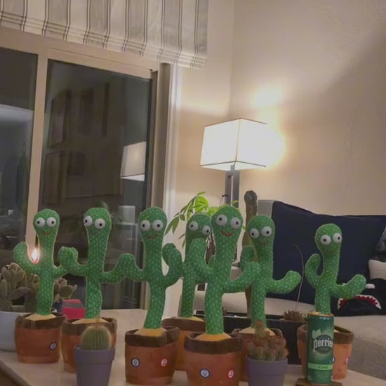 Gif cactus bailando